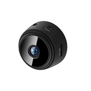 Mini Telecamera di Sicurezza Domestica Magnetica Full HD - WiFi, IP - Nera