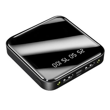 Mini banca di energia 20000mAh - 2x USB - Nero