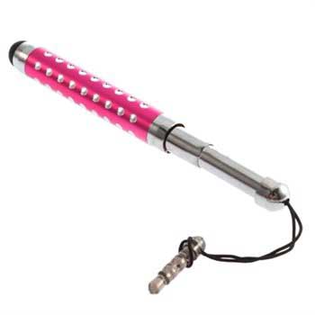 Mini Telescopica Capacitiva Penna Stilo - Rosa Caldo