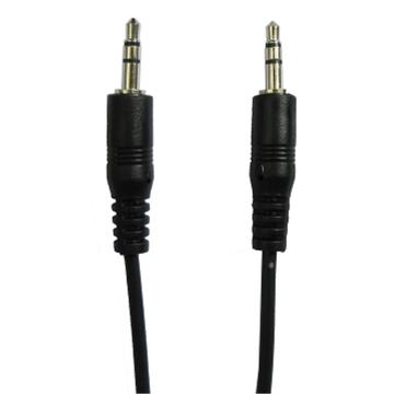 Cavo MiniJack AUX - 1.5m - nero