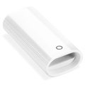 Miniature Portable Apple Pencil Lightning Adapter - White