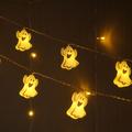 Modee H002 Luci LED a filo "Fantasmi di Halloween" - 1.65m - 10 pezzi.