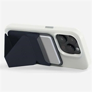 Moft x Movas: portafoglio con supporto per telefono MagSafe a incastro - Blu navy