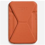 Moft x Movas: portafoglio con supporto per telefono MagSafe a incastro - Alba