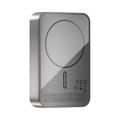 Momax 1-Power Q.Pass2 Qi2.2 25W Magnetic Wireless Power Bank 10000mAh - Titanio