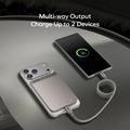 Momax 1-Power S.Pass Magnetic Wireless Power Bank 5000mAh - Qi2, 15W - Titanio