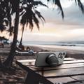 Momax 1-Vibe Go BS6 Mini altoparlante Bluetooth magnetico e supporto per telefono - Nero