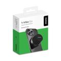 Momax 1-Vibe Go BS6 Mini altoparlante Bluetooth magnetico e supporto per telefono - Nero