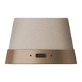 Momax 1-Vibe Go BS6 Mini altoparlante Bluetooth magnetico e supporto per telefono - Oro