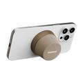 Momax 1-Vibe Go BS6 Mini altoparlante Bluetooth magnetico e supporto per telefono - Oro