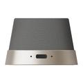 Momax 1-Vibe Go BS6 Mini altoparlante Bluetooth magnetico e supporto per telefono - Titanio Oro