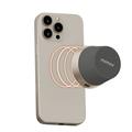 Momax 1-Vibe Go BS6 Mini altoparlante Bluetooth magnetico e supporto per telefono - Titanio Oro