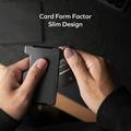 Momax BR18 PinCard Ultra Mini UWB Tracker per iOS - Apple Trova il mio - Nero