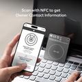 Momax BR18 PinCard Ultra Mini UWB Tracker per iOS - Apple Trova il mio - Nero