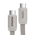 Cavo USB-C magnetico piatto Momax DC88 Mag.Link - 100W, 1m - Beige