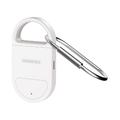 Allarme di sicurezza personale ricaricabile Momax PinBuzz - Apple Find My compatible - Bianco