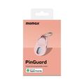 Momax PinGuard Tracker per il rilevamento di telecamere con Apple Find My - Rosa