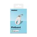 Momax PinGuard Tracker per il rilevamento di telecamere con Apple Find My - Bianco