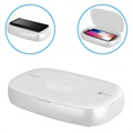 Sterilizzatore UV-Box Momax Q.Power & Caricabatterie Wireless - 10W - Bianco