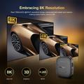 Mortal T1 TV Box con Android 13 / Lettore multimediale per streaming 4K - 2GB/8GB - Nero