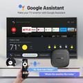 Mortal T1 TV Box con Android 13 / Lettore multimediale per streaming 4K - 2GB/8GB - Nero