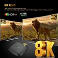 Mortal T1 TV Box con Android 13 / Lettore multimediale per streaming 4K - 2GB/8GB - Nero