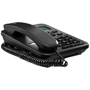 Telefono fisso con cavo Motorola CT202 con vivavoce - Nero