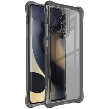 Custodia in TPU Imak Drop-Proof per Motorola Edge (2024) - Nero Trasparente