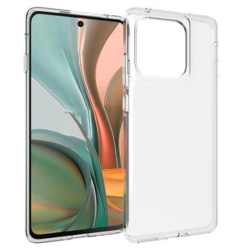 Custodia in TPU antiscivolo per Motorola Edge (2025) - Trasparente