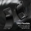 Custodia in TPU spazzolato per Motorola Edge (2026) - Fibra di Carbonio - Nera