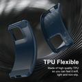 Custodia in TPU spazzolato per Motorola Edge (2026) - Fibra di Carbonio - Blu