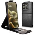 Motorola Edge (2026) Custodia verticale con supporto - Nera