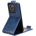 Motorola Edge (2026) Custodia verticale con supporto - Blu scuro