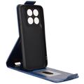Motorola Edge (2026) Custodia verticale con supporto - Blu scuro