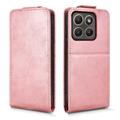 Motorola Edge (2026) Custodia verticale con supporto - Oro rosa