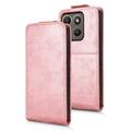 Motorola Edge (2026) Custodia verticale con supporto - Oro rosa