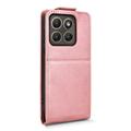 Motorola Edge (2026) Custodia verticale con supporto - Oro rosa