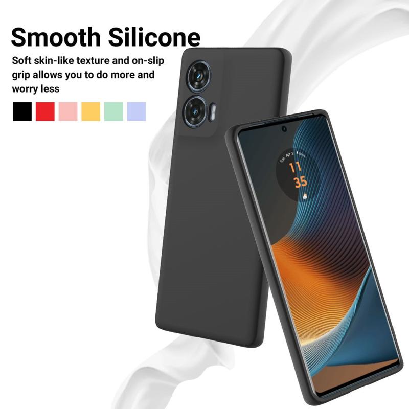 Topme Custodia In Pelle Per Motorola Moto Edge 50 Fusion – Cover Portafoglio Con Supporto – Blu Scuro
