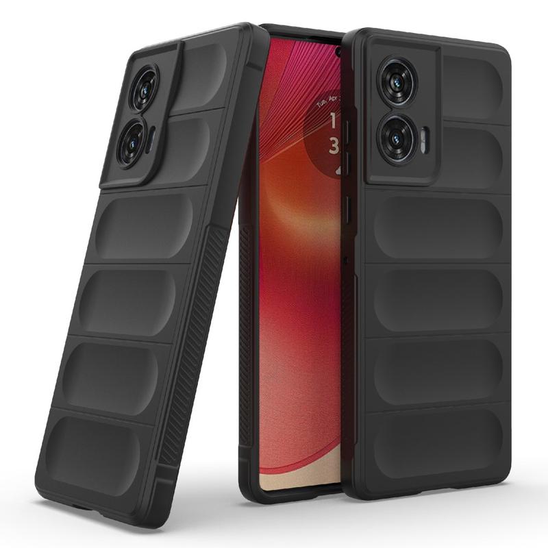 Custodia Similpelle Per Motorola Moto Edge 50 Fusion – Morbida, Antigraffio E Color Zaffiro