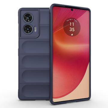 Cover in TPU Rugged per Motorola Edge 50 Fusion - Blu Scuro