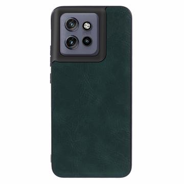 Custodia Ibrida Rivestita per Motorola Edge 50 Neo - Verde