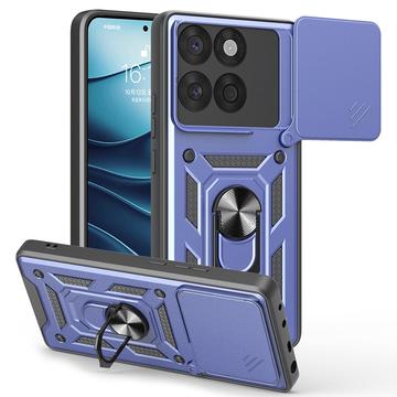 Custodia ibrida con anello rotante e protezione per fotocamera per Motorola Edge 60 Fusion