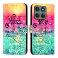 Custodia a Portafoglio Wonder Series per Motorola Edge 60 Pro - Non smettere mai di sognare