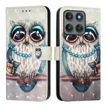 Custodia a Portafoglio Wonder Series per Motorola Edge 60 Pro - Gufo