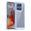 Custodia Ibrida Anti-Shock per Motorola Edge 60 Pro - Blu