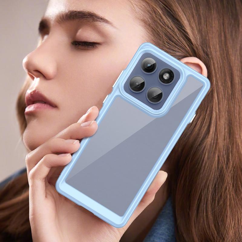 Cresee Custodia Trasparente Per Motorola Edge 60 Pro | Cover Sottile Antiurto Con Angoli Rinforzati In TPU Flessibile