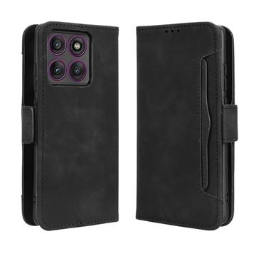 Custodia a portafoglio per Motorola Edge 60 Pro - Nera