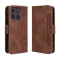 Custodia a portafoglio per Motorola Edge 60 Pro - Marrone