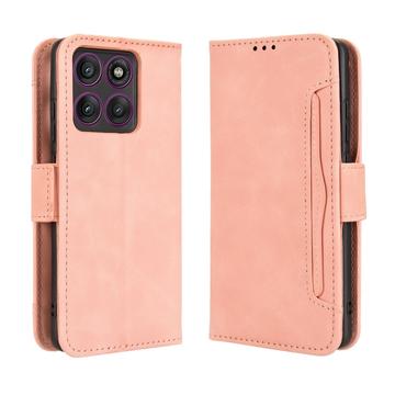 Custodia per Motorola Edge 60 Pro con portamonete - Rosa