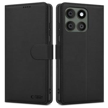 Custodia a portafoglio con magnete e supporto Tech-Protect per Motorola Edge 60 Pro - Nero